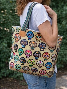 Consuela Sugar Skulls Tote